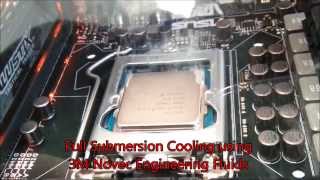 Computer Liquid Cooling Submersion with 3M Novec [upl. by Airak]