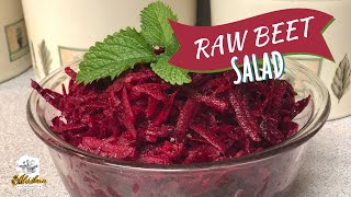 Refreshing Raw Beet Salad [upl. by Vogel]