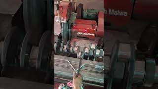 CUMMINS CRANKSHAFT POLISHING AUTOMOBILE TOPSHORTS ENGINE AJAIBSINGHMALWA REPAIR [upl. by Annaoy]