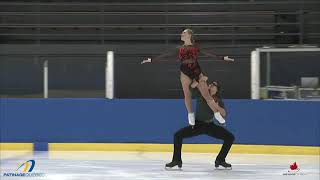 Alicia Fabbri amp Paul Ayer  2021 Quebec Summer Championships FD [upl. by Hgiellek]