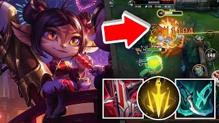 NEW TRISTANA BUILD  RUNES IN PATCH 43 Wild Rift Tristana Gameplay [upl. by Ydniahs237]