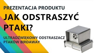 Odstraszanie ptaków Ultradźwiękowy odstraszacz ptaków Birdaway Ochrona przed ptakami [upl. by Ybloc376]