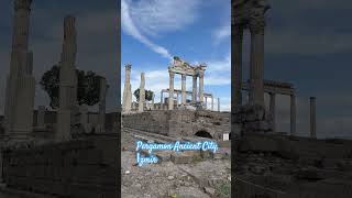 Pergamon Ancient City İzmir 🏛️ ancient travel izmir pergamon rome turkey europe history [upl. by Niuqram820]