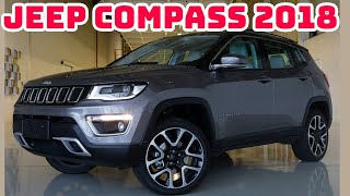 JEEP COMPASS 2018 PREÇOS VERSÕES CONSUMO FICHA TÉCNICA [upl. by Annohsak]