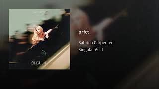 Sabrina Carpenter  Prfct [upl. by Yanel829]