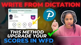 Facing Problem with Write from Dictation Use this method  PTE 2024 Tips  Visa Waves [upl. by Ecnahc]