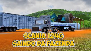 🔥ETS2 SCANIA 124G SAINDO DA FAZENDA  MAPA ELDORADO PRO 😱modsets2 ets2 live [upl. by Aikim137]