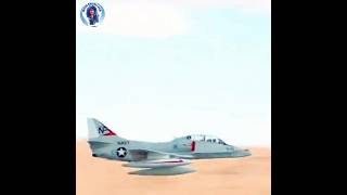 US Marines A4 skyhawk jet fighter [upl. by Donnie]