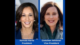 Kamal Harris amp Gretchen Whitmer [upl. by Ardnuaet]