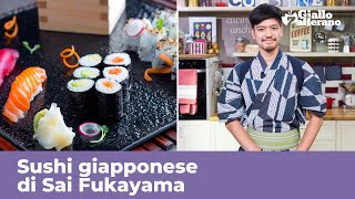 SUSHI FATTO IN CASA  Ricetta ORIGINALE GIAPPONESE di Sai Fukayama [upl. by Armillda]