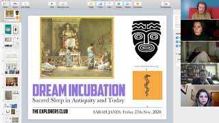 Dream Incubation in Ancient Greece  Sacred Sleep w 20 minute sleep hypnosis session Sarah Janes [upl. by Doralynn534]