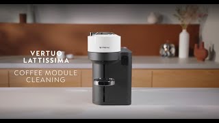 Nespresso Vertuo Lattissima  Coffee Module Cleaning [upl. by Stevie]