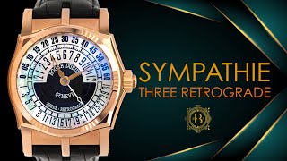 Roger Dubuis Sympathie ThreeRetrograde S43 57995 GN16DB [upl. by Yssenhguahs990]