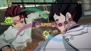 Demon Slayer Hinokami Chronicles  Kanao Tea Splasher MiniGame HARD SRank [upl. by Idoux]