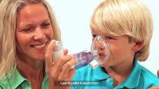 Gebruiksinstructie LiteTouch Masker OptiChamber Diamond [upl. by Aleac]