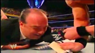 John Cena and Chris Benoit make Paul Heyman eat soap [upl. by Clifford]