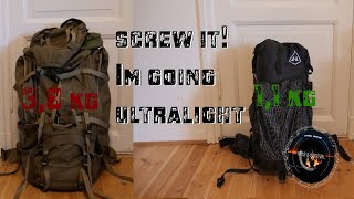 Sold my Norrøna Unboxing new Ultralight 70 liter Backpack [upl. by Naillil]