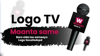 Sida Loo sameeyo ama loo Hal Abuuro Logo saxafaded TV [upl. by Anade]