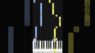 The Lifeboat  EASY PIANO TUTORIAL BY Extreme Midi piano pianotutorial [upl. by Alasdair]