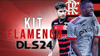 Comprei o kit do flamengo no DLS 24 💎💸🔥 [upl. by Zerline]