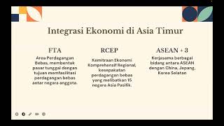 Dinamika dan Tantangan Regionalisme di Asia Timur [upl. by Dawson]