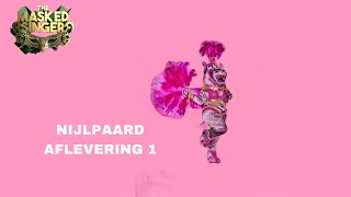 THE MASKED SINGER  NL  NIJLPAARD 🦛  AFLEVERING 1 [upl. by Gaby527]