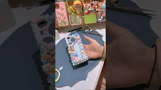 Decoden a cute blue cartoon phone case by handmade [upl. by Liu]