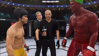 Bruce Lee vs Chilli Pepper  EA Sports UFC 4  Epic Fight 🔥🐲 [upl. by Sheila341]