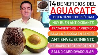 14 beneficios del 🥑AGUACATE🥑 OBESIDAD👏 ANTICANCERÍGENO❤️ OSTEOARTRITIS💪 RETINA 🤗ANTIENVEJECIMIENTO💖 [upl. by Jaworski]