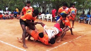 StJosephs College vs Loyola College  Anna University Inter Zonal Kabaddi Match [upl. by Boothman]