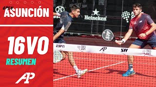 Resumen DIECISEISAVOS lunes mañana   Asunción Open  A1 Padel 2023 [upl. by Nuris449]