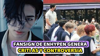 FANSIGN DE ENHYPEN GENERA CRITICAS Y CONTROVERSIA SOLO POR TENER FANS EXTRANJERAS Y NO COREANAS [upl. by Eiramanad709]