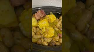 Spicy Boiled Peanuts with Neck Bones Potatoes amp Corn [upl. by Amaris]