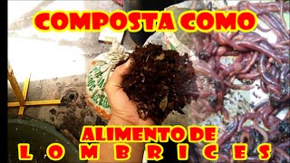 CÓMO HACER COMPOSTA PARA ALIMENTAR LOMBRICES quotMETODO RÁPIDOquot [upl. by Mufinella]