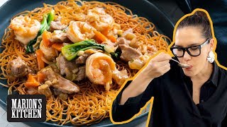 How to make those Chinese fried crispy noodles even better than a restaurant  Marions Kitchen [upl. by Muscolo]