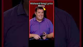 Peter Kay Misheard Song Lyrics Mercy comedy shorts peterkay duffy mercy funny [upl. by Dewitt]