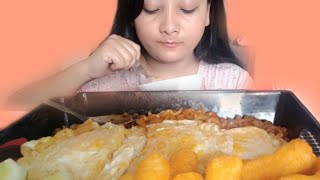 mini mukbang cheesy spicy ramen   Neom vlogdaily vlog [upl. by Amsed]