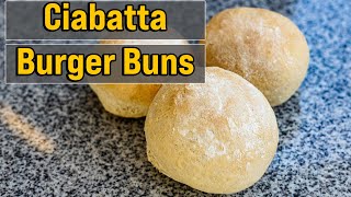 Rustikale Burger Buns  Ciabatta Rezept  bbqschwabe [upl. by Keiko]