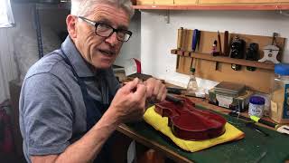 Fitting a Wittner Tailpiece [upl. by Haroldson]