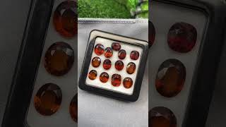 🍊 HESSONITE or SPESSARTITE Discover the Fiery Difference Between These Rare Garnets 🔥 shorts [upl. by Haramat]