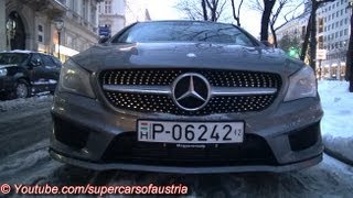 2014 Mercedes CLA 220  First time on road [upl. by Zenia]