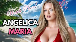 Angelica Maria💓TOP 1 Beautiful Plus Size Model Fashion Influencer Positive Life Journey [upl. by Euqimod]