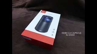 Nebula Capsule Projector by Anker [upl. by Gutow]