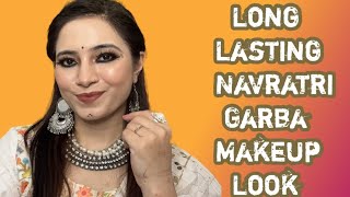 Long lasting Durga Pooja Garba Makeup Look  Navratri Makeup Tutorial ritashabeautyqueen1119 [upl. by Weber]