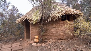 Adobe Hut With Thatched Roof [upl. by Mcevoy]