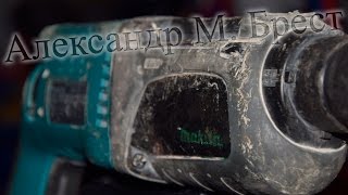 Болезнь Makita HR 2470 \ Перестал включаться перфоратор 2470 \ Подгорели контакты \ maintenance tool [upl. by Fauch]