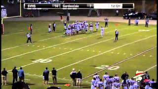 Shades Valley 12 Claude Newell 1yd TD Run [upl. by Emarej]