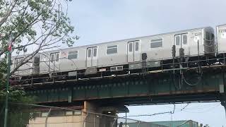 R143 L Train Departing Sutter Avenue￼￼ [upl. by Aekim777]