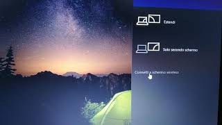 TRASMETTERE lo schermo del computer con windows 10 su Smart TV senza essere connessi al router [upl. by Lucier]