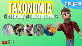 TAXONOMIA  COMO CLASSIFICAR OS SERES VIVOS  Animação [upl. by Merralee]